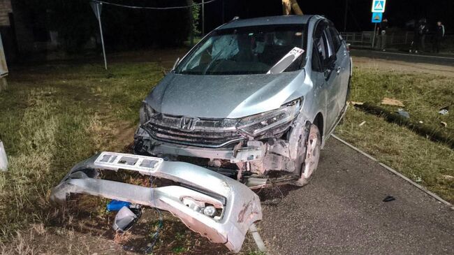 Место ДТП в Бурятии, где погиб несовершеннолетний пассажир