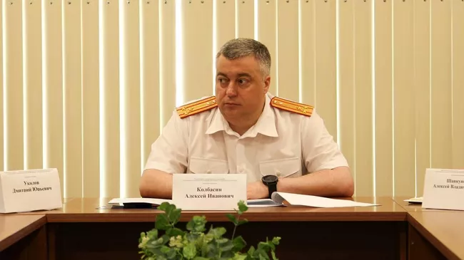 Руководитель следственного управления СК России по Челябинской области Алексей Колбасин