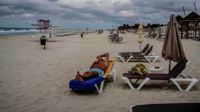 Пляж в Варадеро, Куба