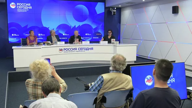 Пресс-конференция к 80-й годовщине окончания Второй мировой войны и презентация книги Анатолия Кошкина Капитуляция Японии: атомная бомба или советский блицкриг? в ММПЦ Россия сегодня в Москве