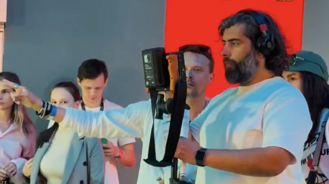 Съемки второго сезона сериала Ландыши на площадке Национального центра Россия в Москве