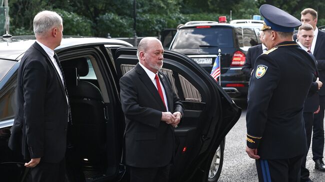 Верховный правитель Малайзии султан Ибрагим прибыл в Кремль для переговоров с президентом РФ Владимиром Путиным