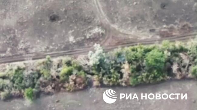 Уничтожение пункта управления БПЛА в Запорожской области