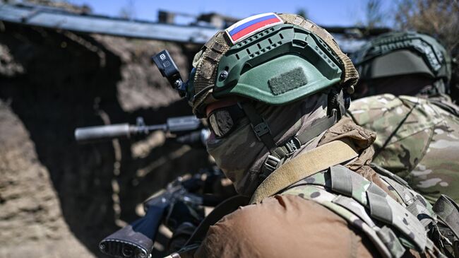 Российские военнослужащие