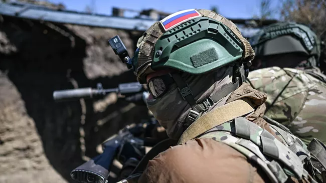 Российские военнослужащие