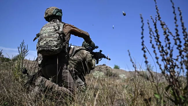 Российские военнослужащие
