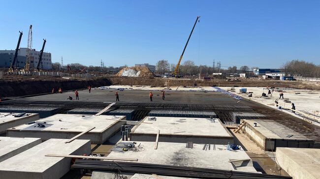 Завершена подготовка площадки производственного комплекса в ЗАО