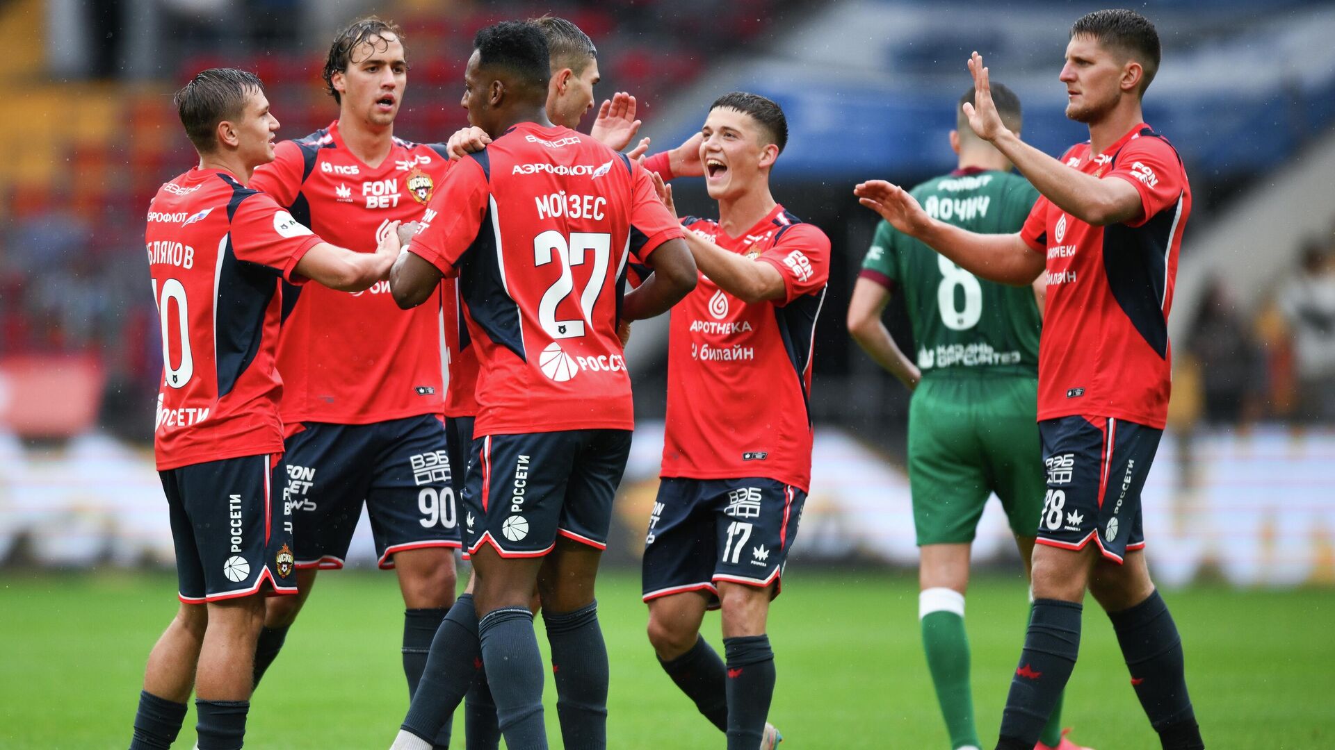 Игроки ПФК ЦСКА - РИА Новости, 1920, 11.08.2025