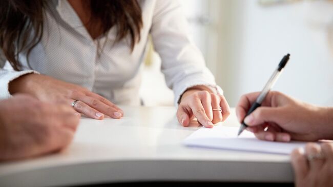 Подписание договора