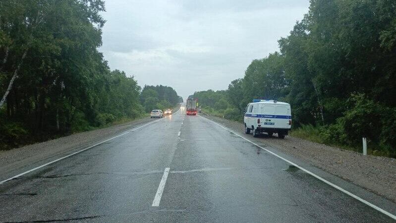 ДТП на автодороге А-370 Уссури Хабаровск-Владивосток - РИА Новости, 1920, 03.12.2025