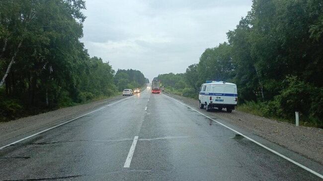 ДТП на автодороге А-370 Уссури Хабаровск-Владивосток