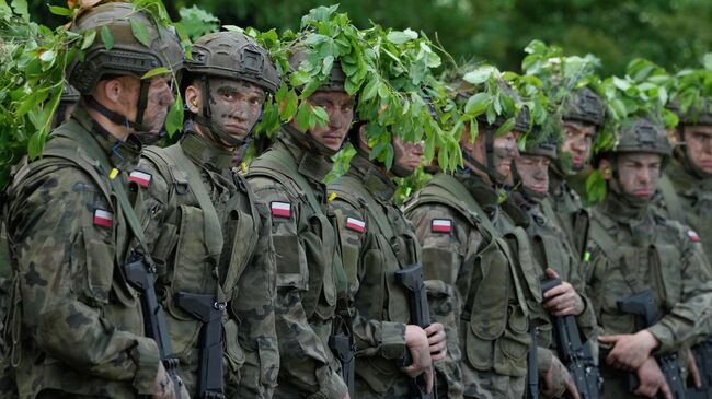 Польские военнослужащие