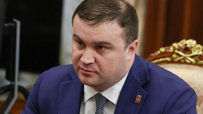 Президент Владимир Путин встретился с губернатором Омской области Виталием Хоценко