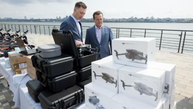 Казань отправила в зону СВО мотоциклы, коптеры, беспилотник Братишка