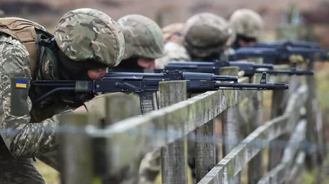 Украинские военные