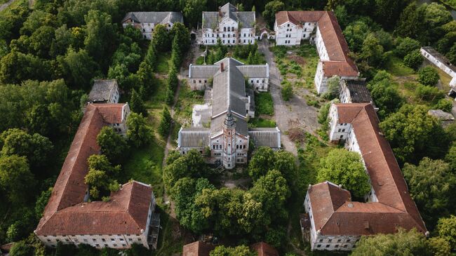 Заброшенная психиатрическая больница Алленберг, Калининградская область, 2022 год