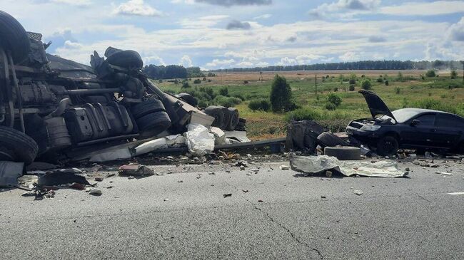 ДТП на трассе М7 в Нижегородской области
