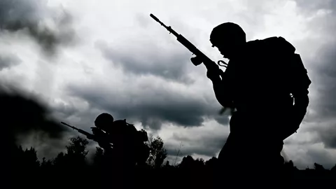 Российские военнослужащие