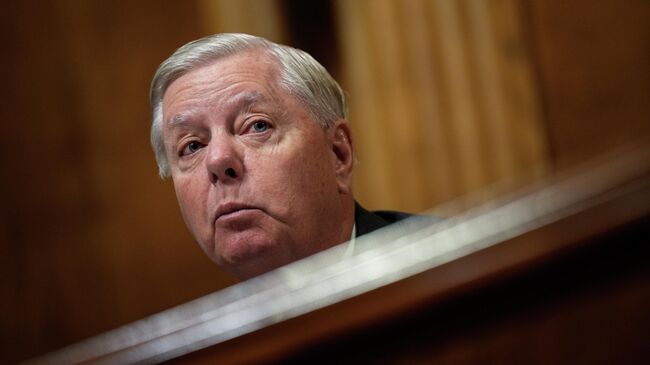 Американский сенатор Линдси Грэм*