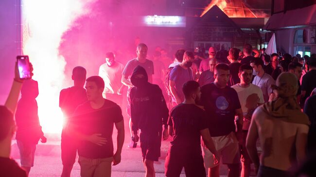 Столкновения в городе Нови-Сад Столкновения в городе Нови-Сад