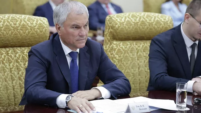 Председатель Государственной думы Вячеслав Володин