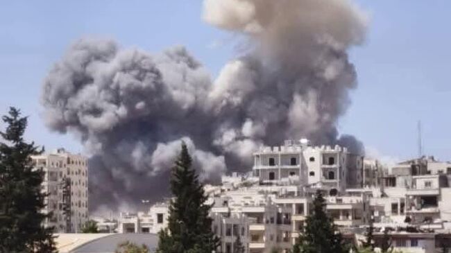 Взрыв в Идлибе