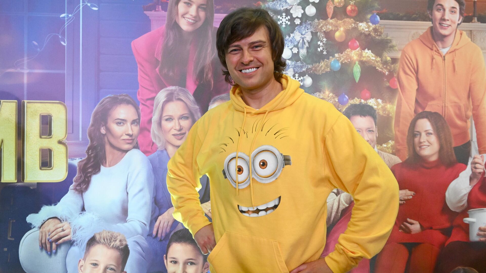 Певец Прохор Шаляпин на премьере фильма Новогодний ол инклюзив режиссера Олега Асадулина в кинотеатре КАРО 11 Октябрь в Москве - РИА Новости, 1920, 16.08.2025