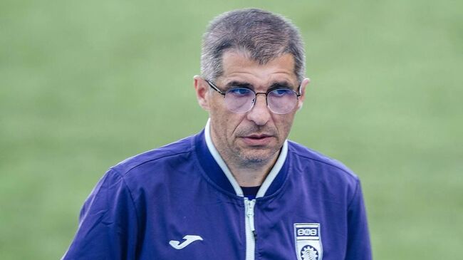 Главный тренер Уфы Омари Тетрадзе Главный тренер Уфы Омари Тетрадзе