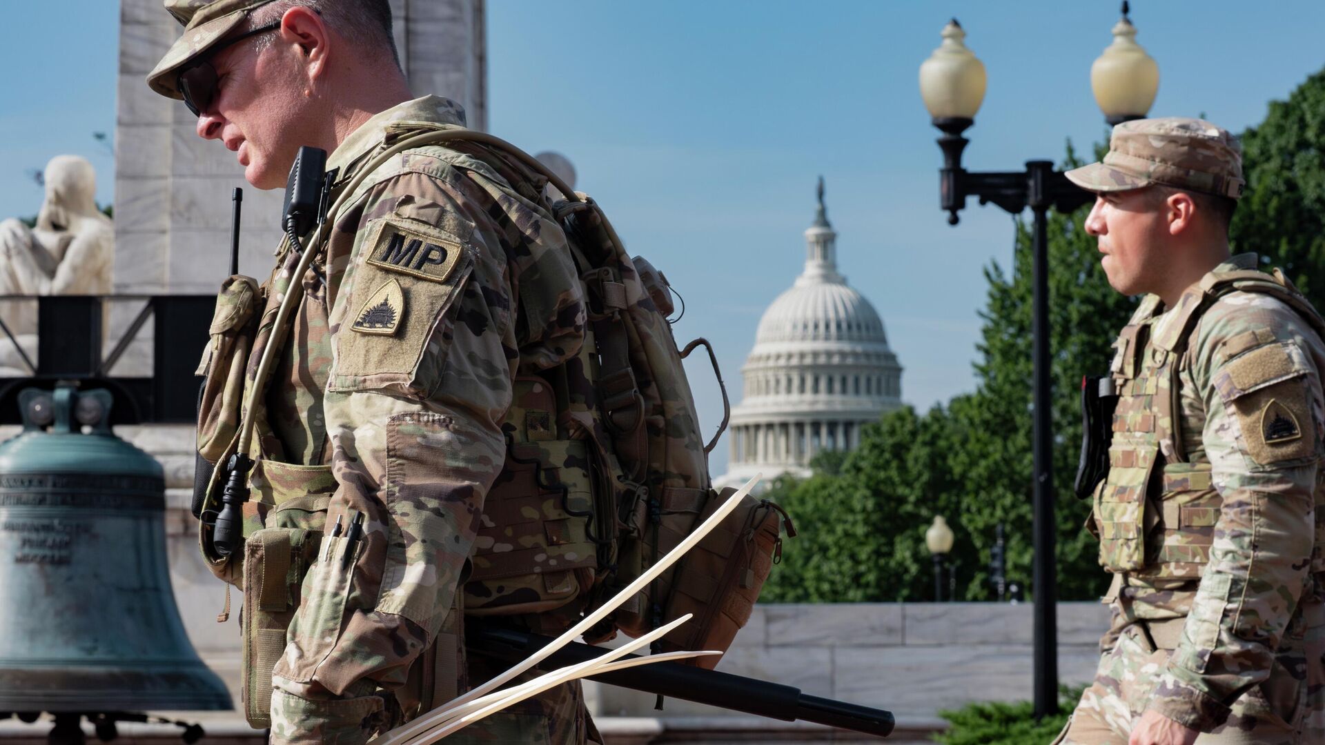 Военные Национальной гвардии в Вашингтоне Военные Национальной гвардии в Вашингтоне - РИА Новости, 1920, 23.08.2025