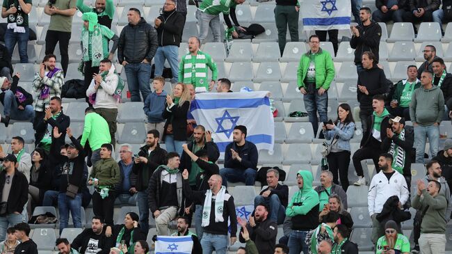 Болельщики ФК Маккаби Хайф