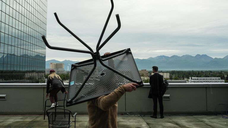 Подготовка ко встрече президентов РФ Владимира Путина и США Дональда Трампа в Анкоридже, штат Аляска