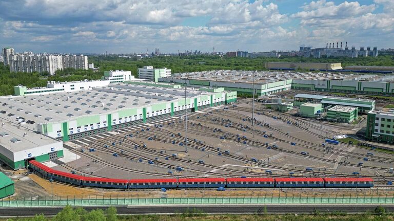 Открытие электродепо Южное Открытие электродепо Южное