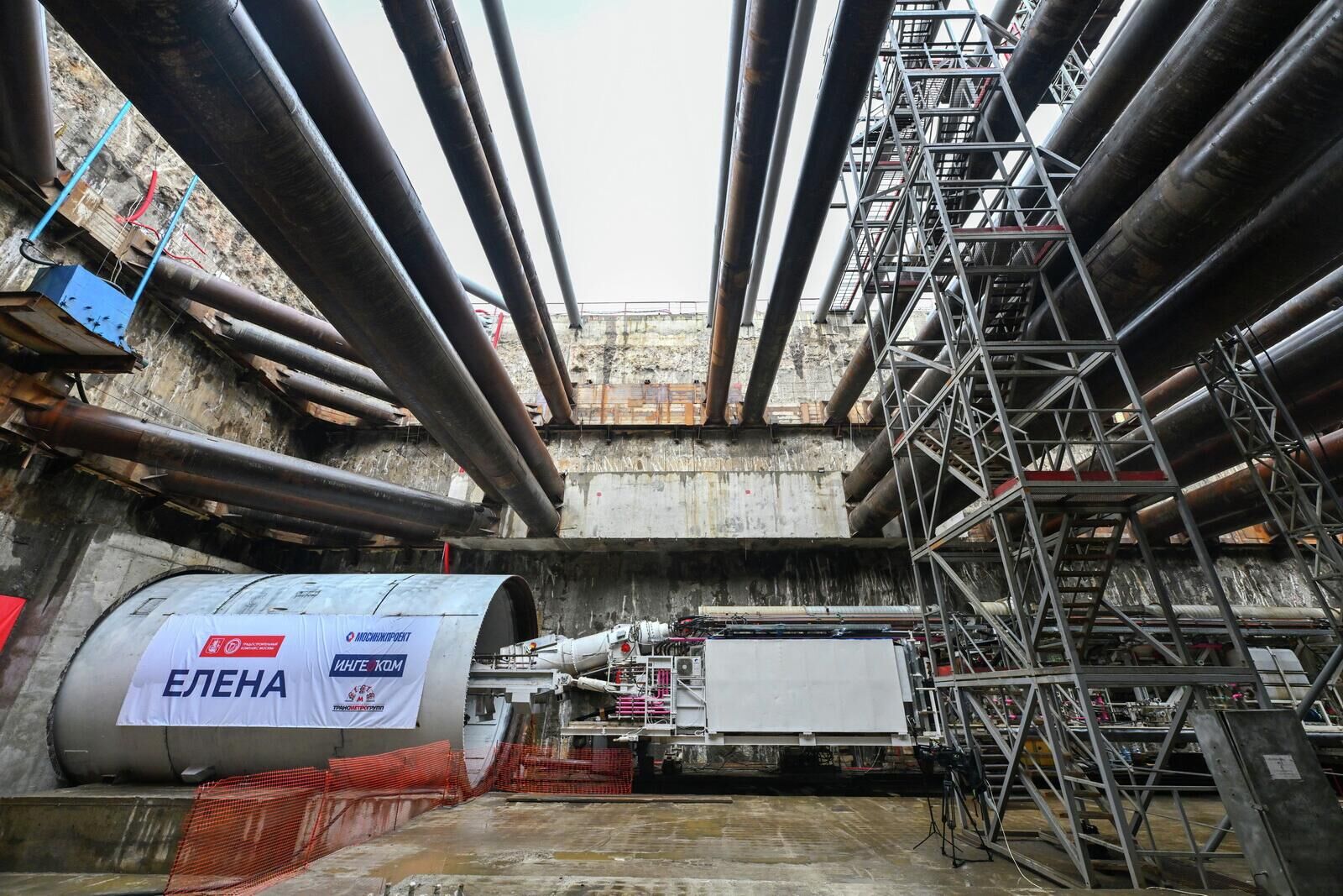 Старт первого щита на Бирюлевской линии московского метро Старт первого щита на Бирюлевской линии московского метро - РИА Новости, 1920, 15.08.2025