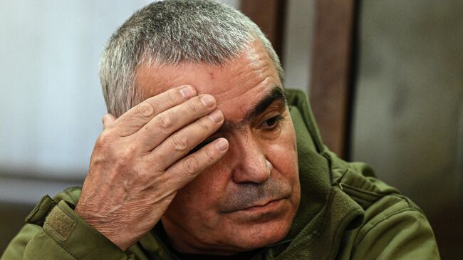 Вячеслав Ахмедов перед оглашением приговора в Одинцовском городском суде. 15 августа 2025