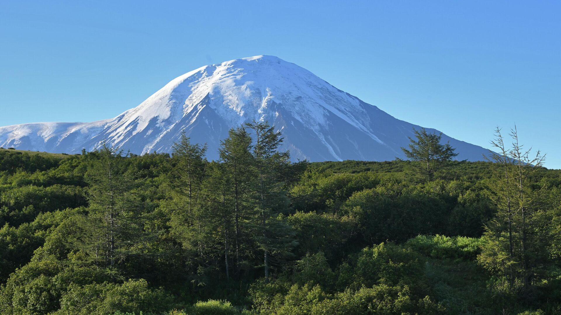 Вулкан Плоский Толбачик в Камчатском крае - РИА Новости, 1920, 30.08.2025