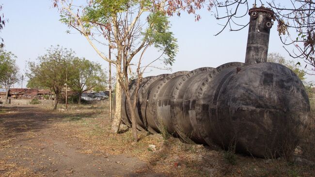 Резервуар, из которого вырвался смертоносный газ