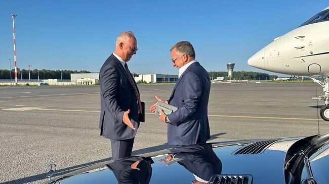 Кирилл Дмитриев и Стивен Уиткофф на Аляске