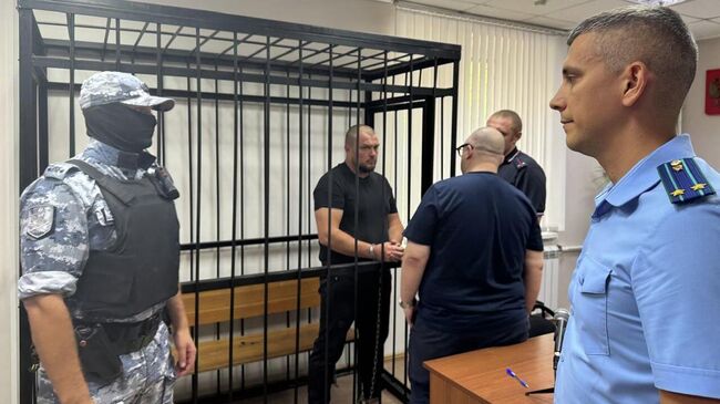 Мужчина, подозреваемый в убийстве федерального судьи в Камышинском районе, во время судебного заседания