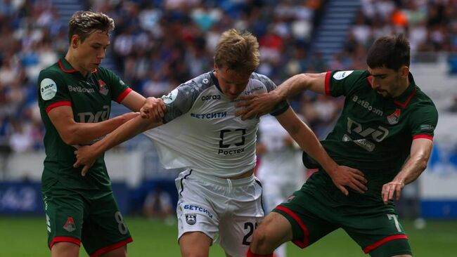 Эпизод матча Локомотив - Балтика