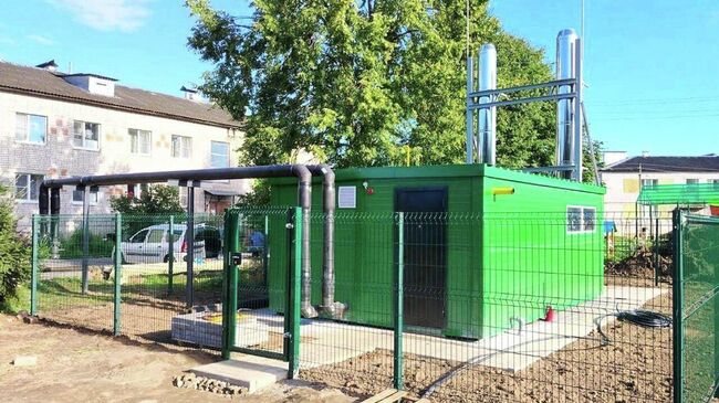 Новая блочно-модульная газовая котельная в селе Никольское Рыбинского округа Ярославской области