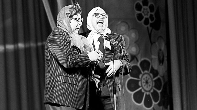 Артисты Борис Владимиров и Вадим Тонков