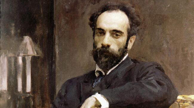 Репродукция картины художника Валентина Серова Портрет художника И. И. Левитана из собрания Государственного Русского музея Репродукция картины художника Валентина Серова Портрет художника И. И. Левитана из собрания Государственного Русского музея