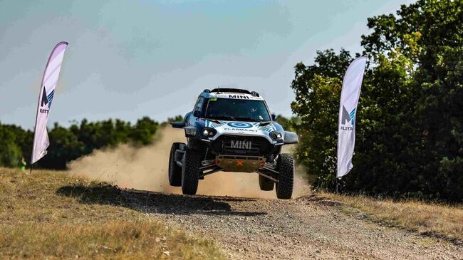 Российский гонщик Денис Кротов 