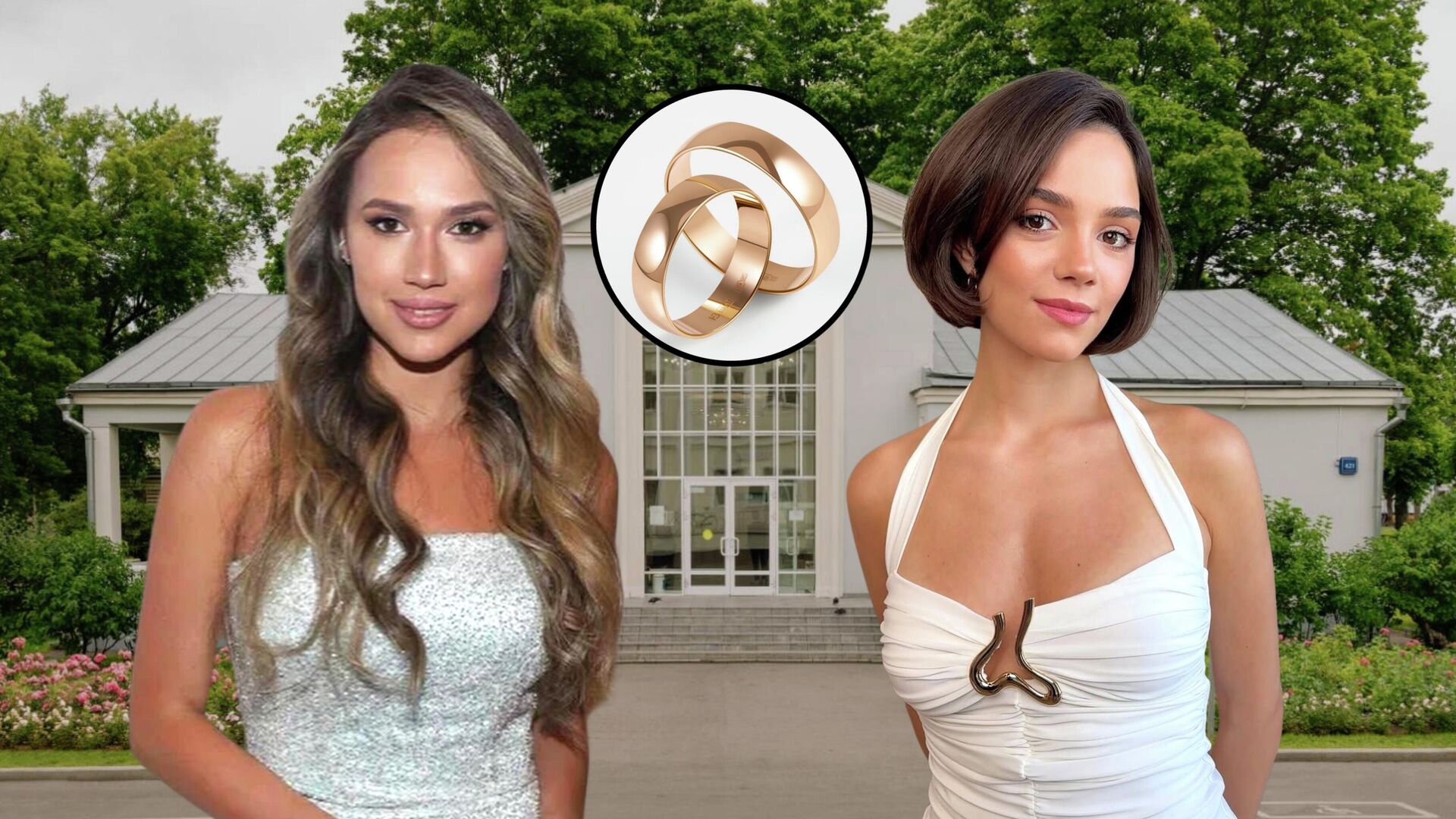 Алина Загитова и Евгения Медведева Алина Загитова и Евгения Медведева - РИА Новости, 1920, 19.08.2025