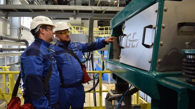 Пусконаладка оборудования на заводе по производству аммиака и карбамида, строящемся в Кингисеппе в рамках проекта ЕвроХим Северо-Запад-2