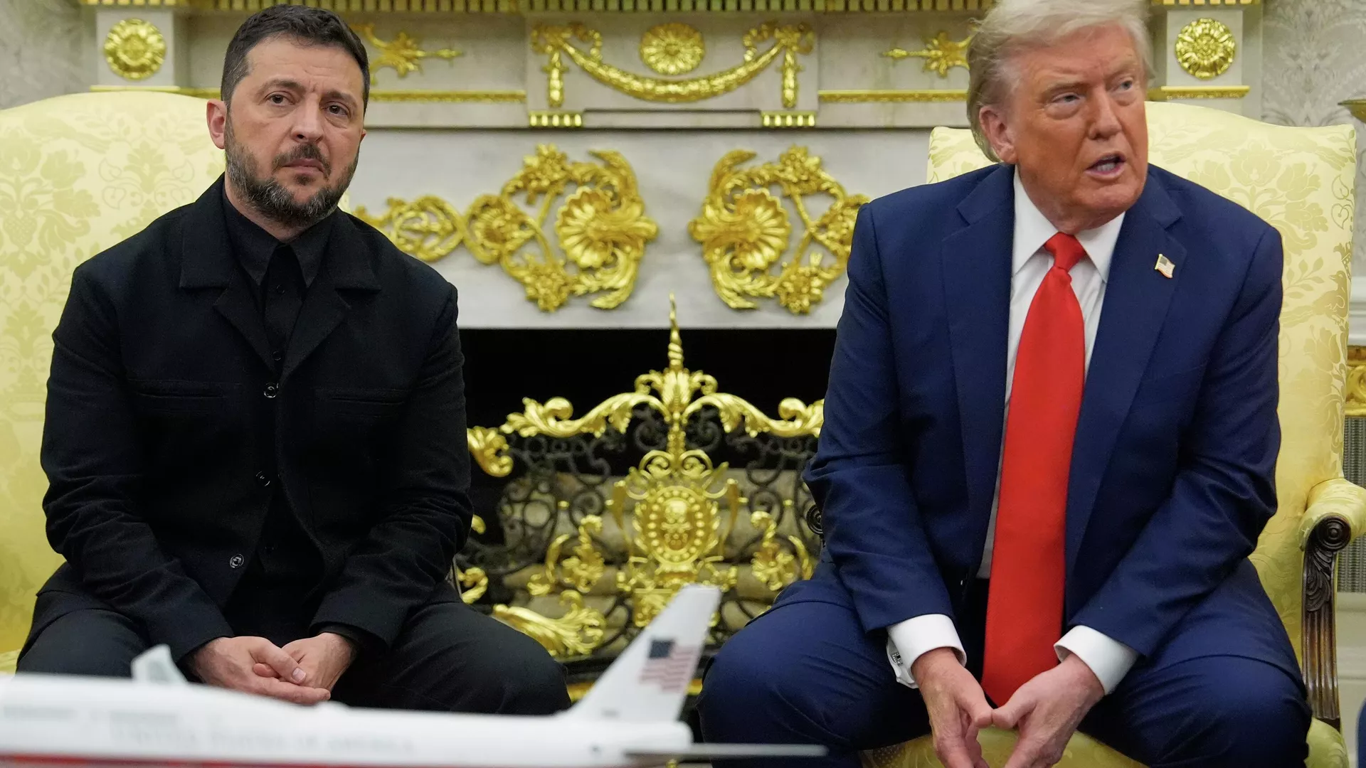 Публичное общение Трампа и Зеленского в Белом доме продлилось около 25 минут