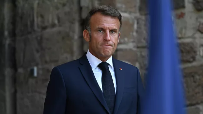 Президент Франции Эммануэль Макрон 
