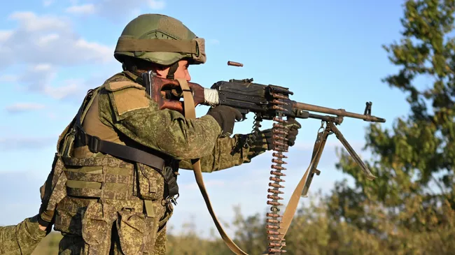 Российские военнослужащие