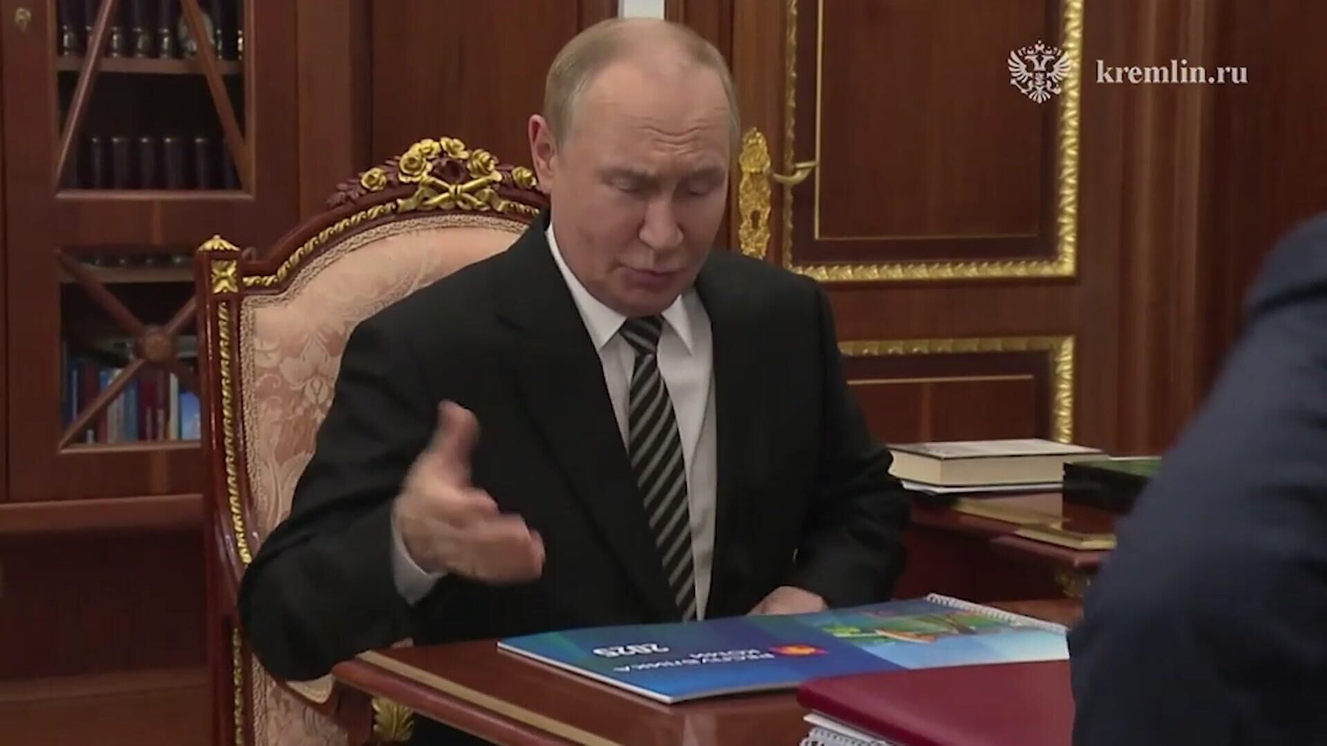 Путин на встрече с врио главы Коми Гольдштейном - РИА Новости, 1920, 19.08.2025