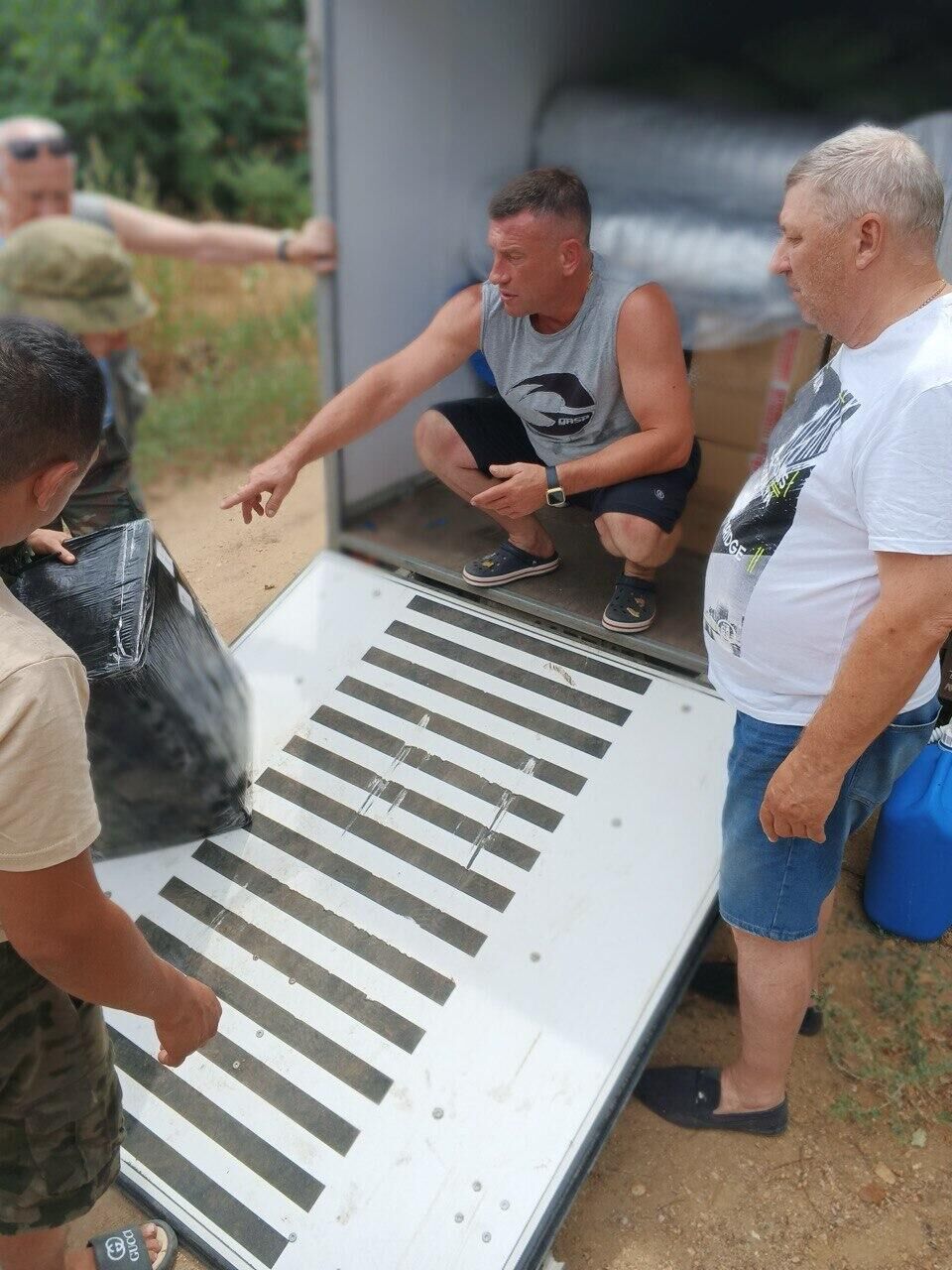 Распределение гуманитарной помощи Распределение гуманитарной помощи - РИА Новости, 1920, 19.08.2025